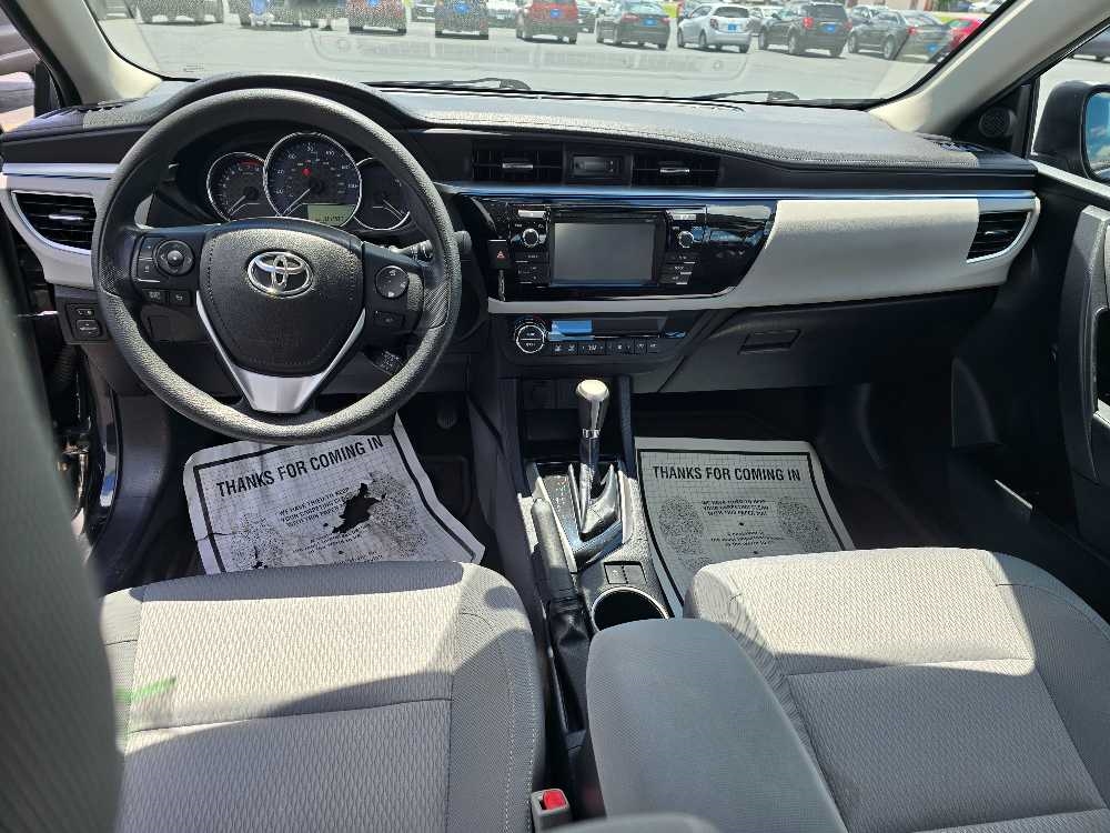 TOYOTA COROLLA S; LE; L
