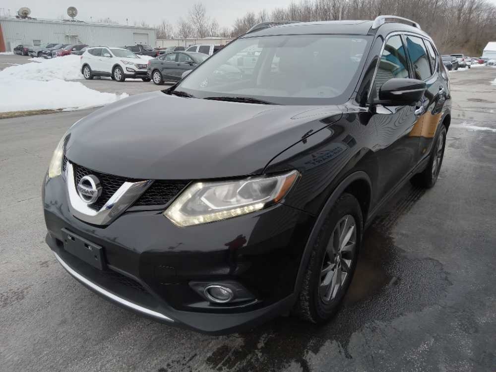 2015 NISSAN ROGUE S; SL; SV