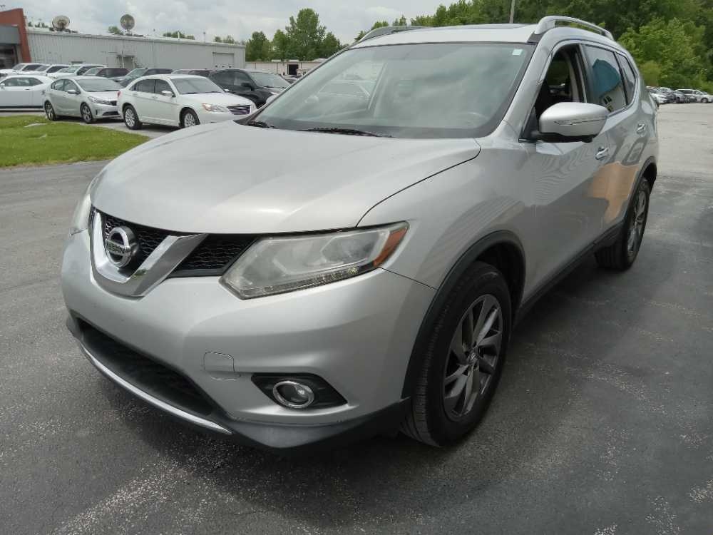 2015 NISSAN ROGUE S; SL; SV
