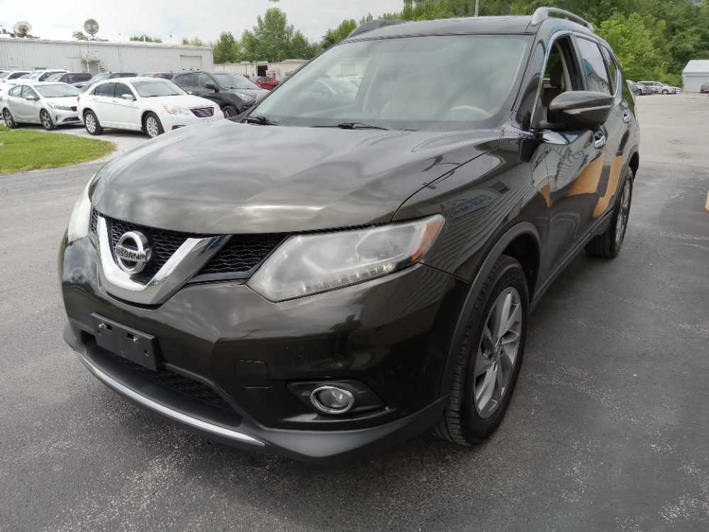 2015 NISSAN ROGUE S; SL; SV