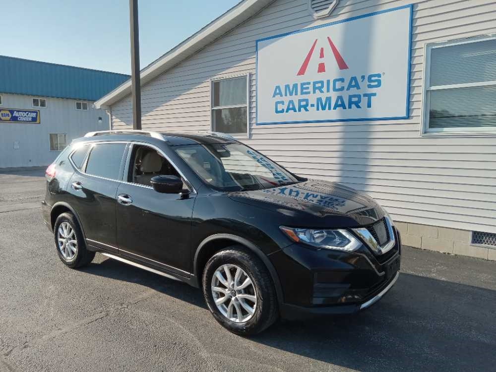 2017 NISSAN ROGUE S; SL; SV
